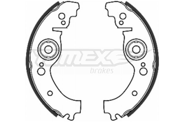 TOMEX Brakes TX 20-05 Sada...